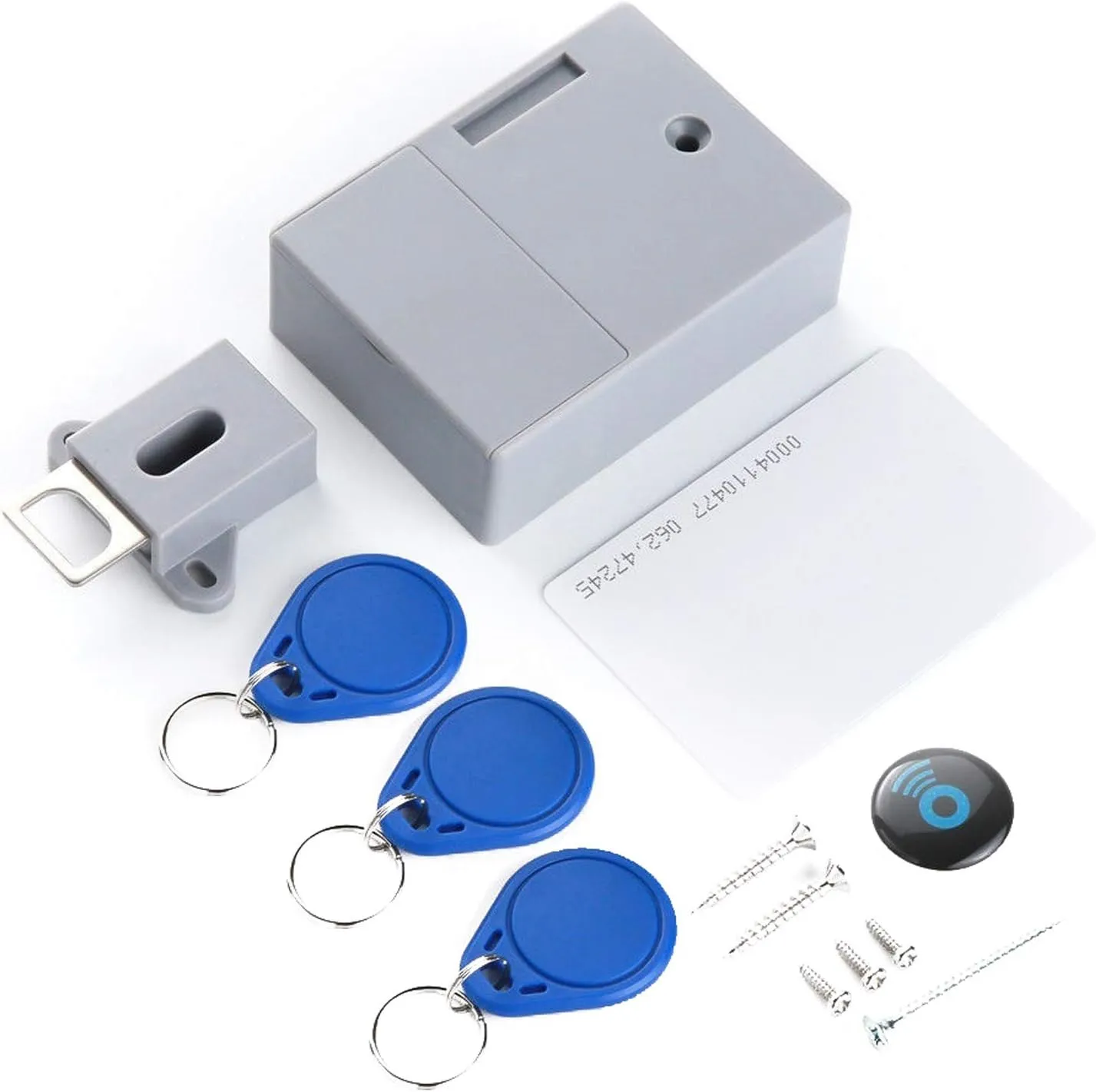 Bild von Splenssy SmartLock mit IC-Kartensensor für Türschließer und Schubladen, unsichtbares digitales Schloss ohne Bohrlöcher