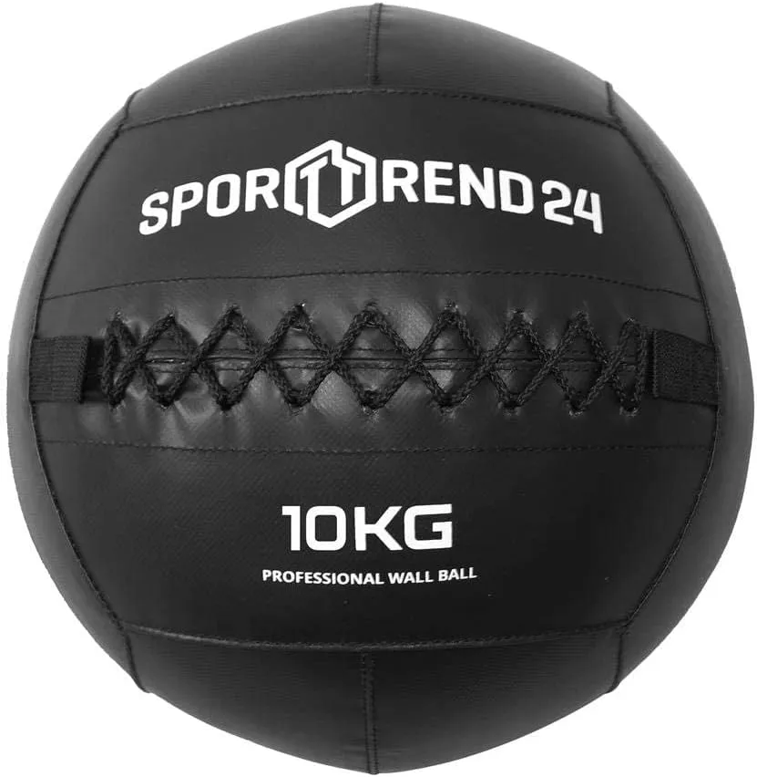 Bild von Sporttrend 24 Wall Ball in verschiedenen Gewichten von 3 kg bis 12 kg in Schwarz