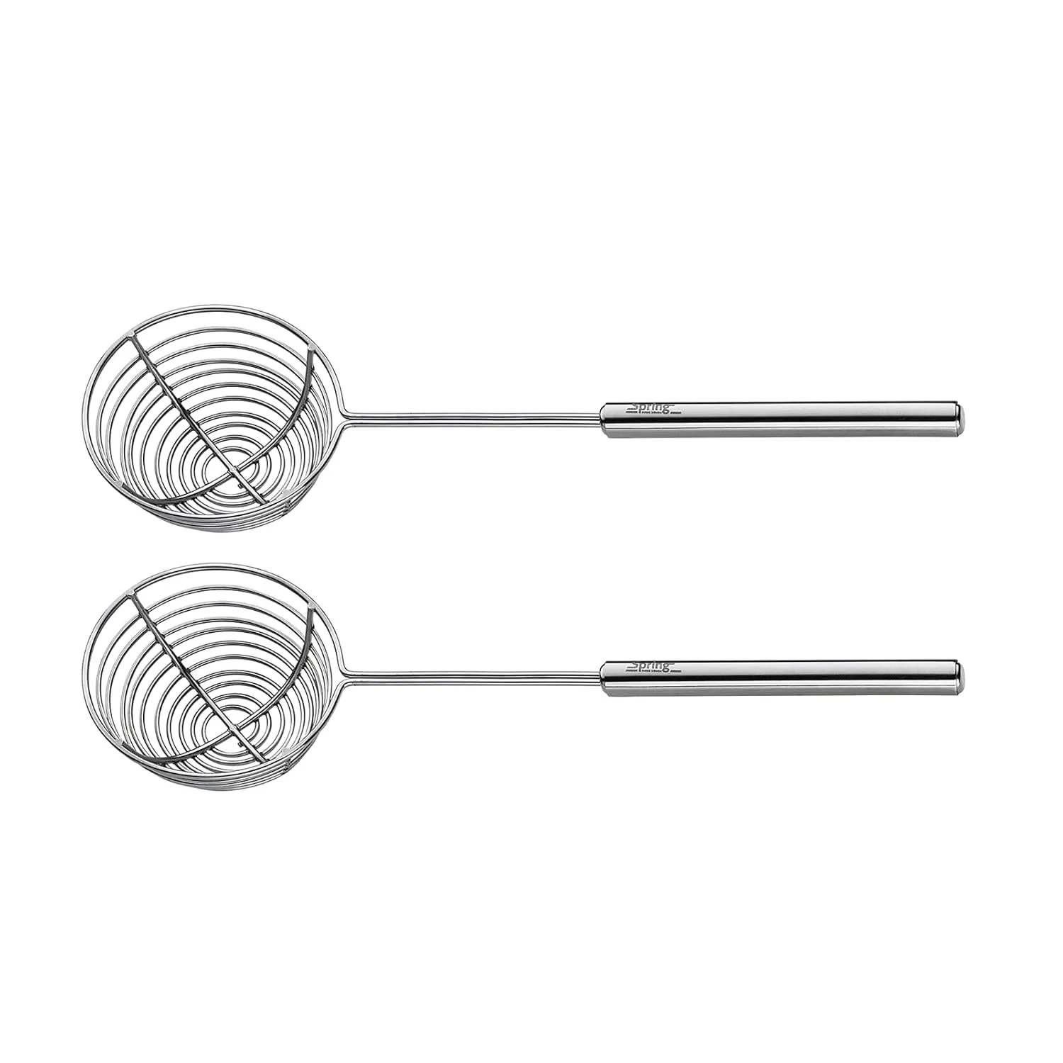 Bild von Spring Fondue Siebchen 2er Set aus rostfreiem Edelstahl mit 24 cm für Fisch und Gemüse, spülmaschinenfest