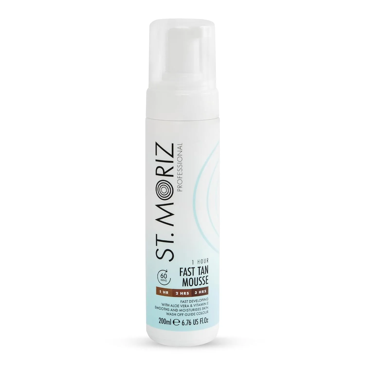 Bild von St. Moriz Professional Express Selbstbräunungs-Mousse 200 ml in Dunkel Beige für Veganer