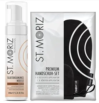 Bild von St. Moriz Professional Mousse mit Premium Applikator-Set in Medium