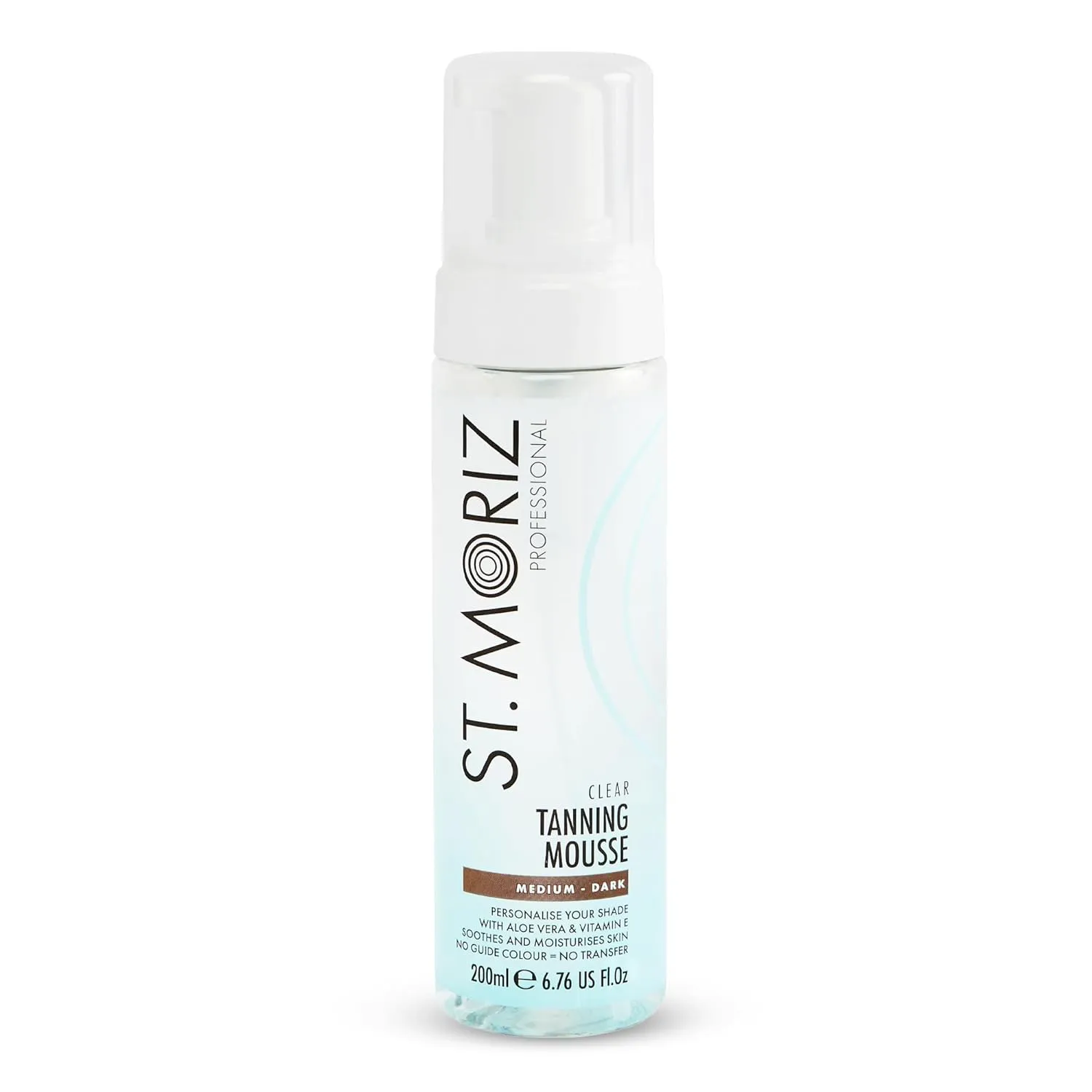 Bild von St. Moriz Selbstbräunungs Mousse in transparent mit 200 ml für 2, 4 oder 6 Stunden Bräunung