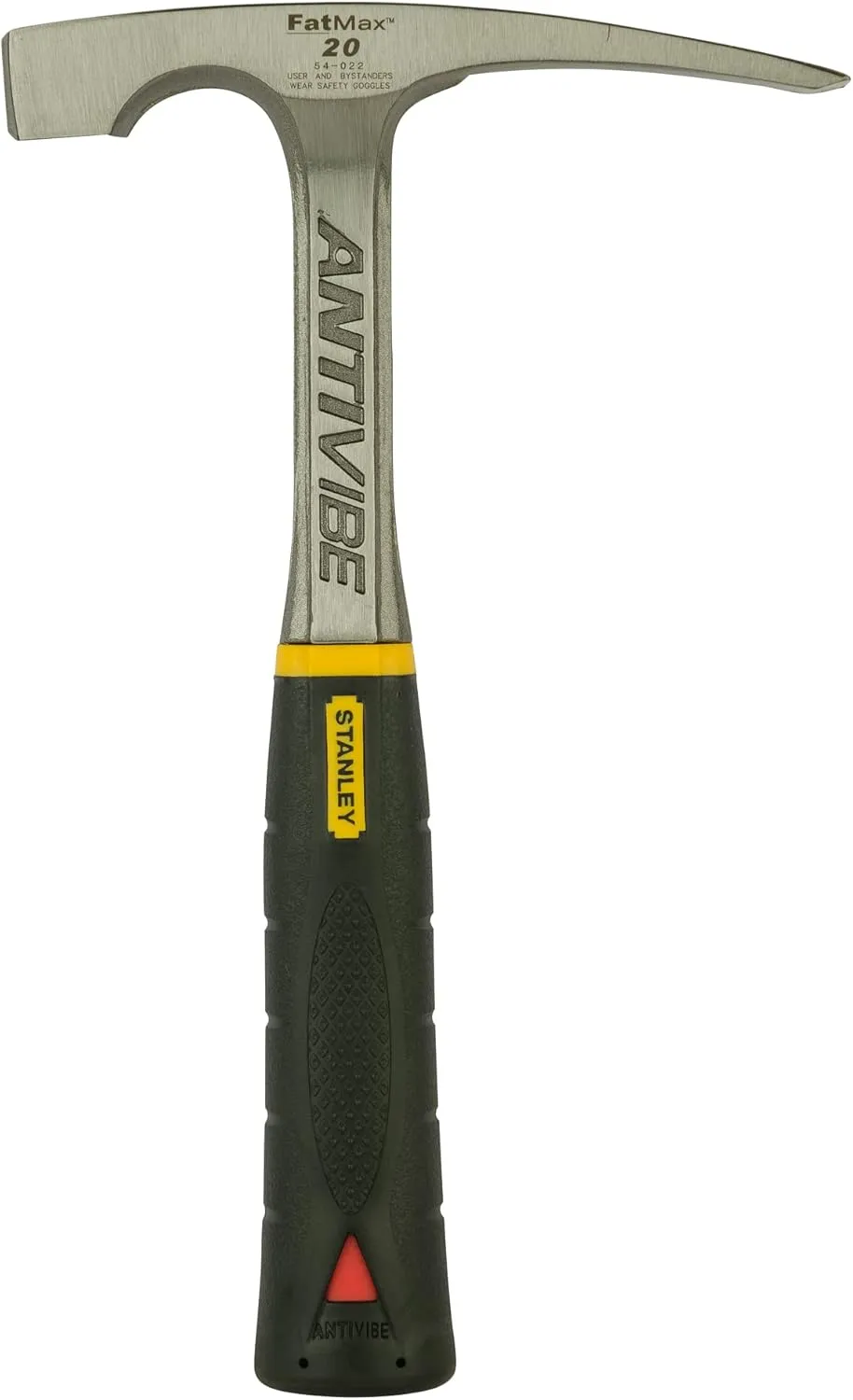 Bild von STANLEY Maurerhammer Antivibe 1-54-022 mit 570 g Kopfgewicht und Vibrationsdämpfung