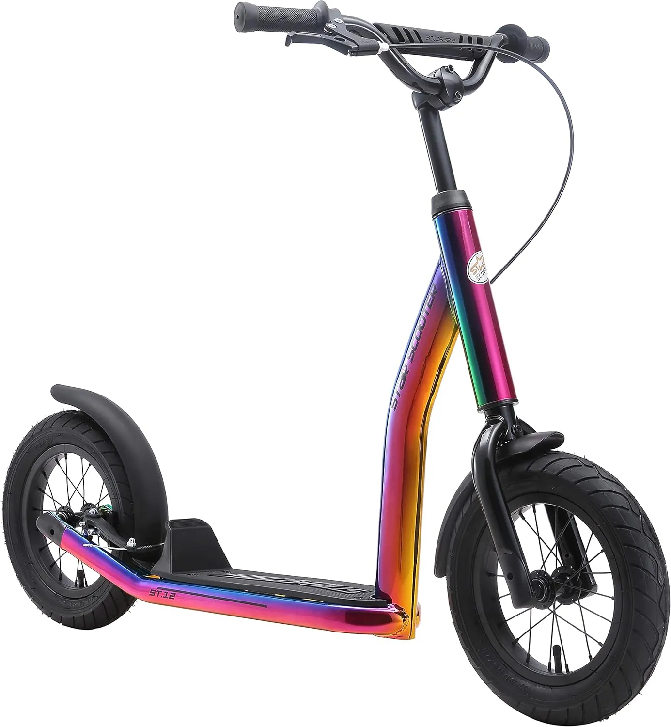 Bild von STAR SCOOTER Kinder Tretroller für ab 7 Jahre mit höhenverstellbarem 12 Zoll Luftreifen