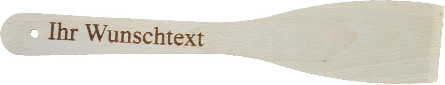 Bild von Stempel Pfannenwender Set mit individueller Gravur, 2 Stück