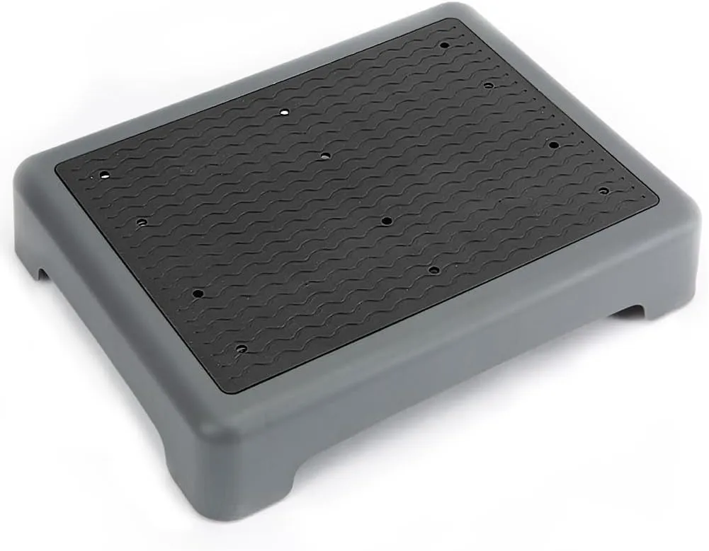 Bild von StrongTek One Step Hocker für Erwachsene mit rutschfester Oberfläche und 350 lbs Tragkraft, ideal für Dusche und Outdoor