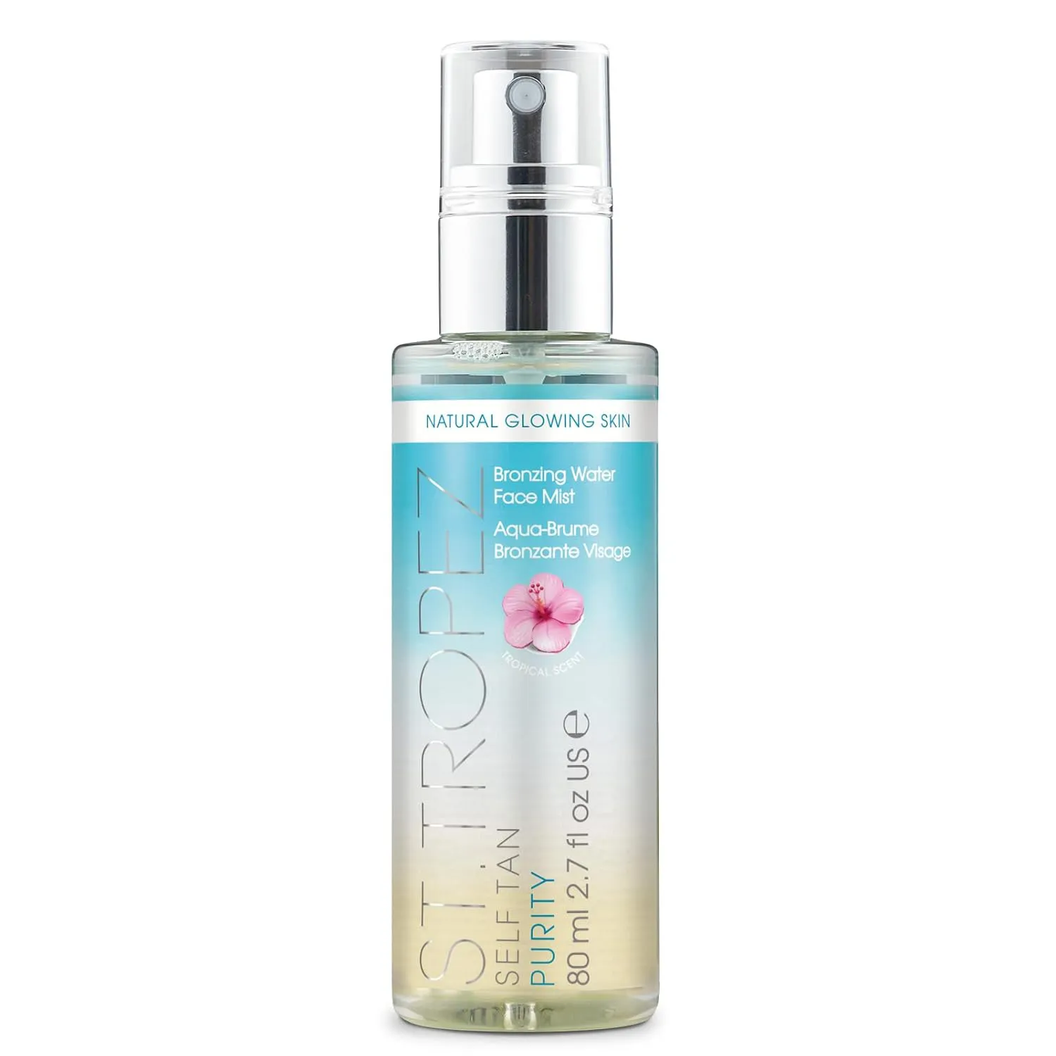 Bild von St.Tropez Purity Water Bronzing Face Mist für das Gesicht, hypoallergen, 80 ml
