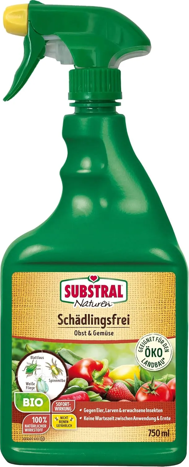 Bild von Substral Naturen Bio Schädlingsfrei für Obst und Gemüse in 750 ml Flasche