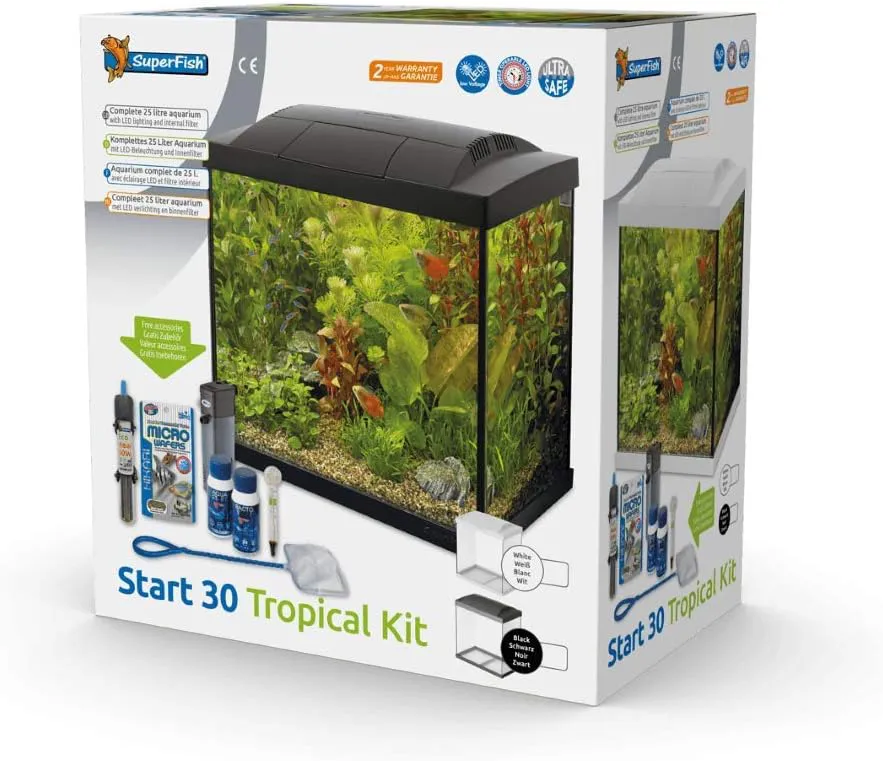 Bild von Superfish Start 30 Aquarium Tropical 25L in Weiß