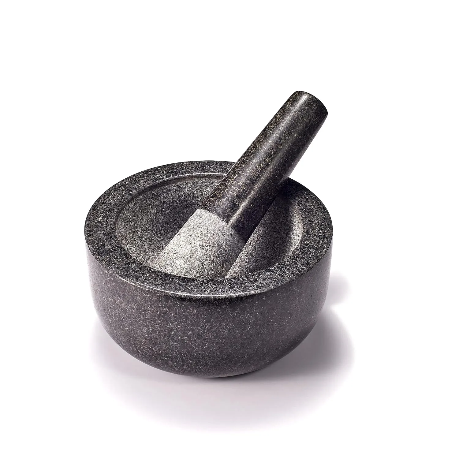 Bild von Supremery XXL Granit Mörser und Stößel Set mit 16 cm Durchmesser für Gewürze und Pesto