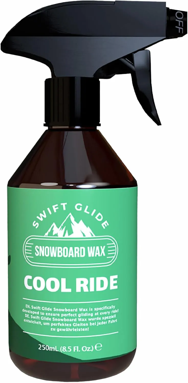 Bild von Swift Glide Skiwachs Spray 250 ml für Ski und Snowboard, umweltfreundlich und leistungsstark