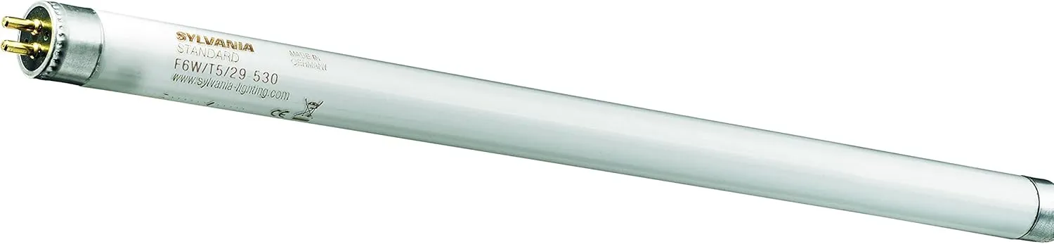 Bild von SYLVANIA T5 Leuchtstofflampe mit G5 Sockel, 13 Watt, 880 Lumen, warmweiß, dimmbar, 1er Pack