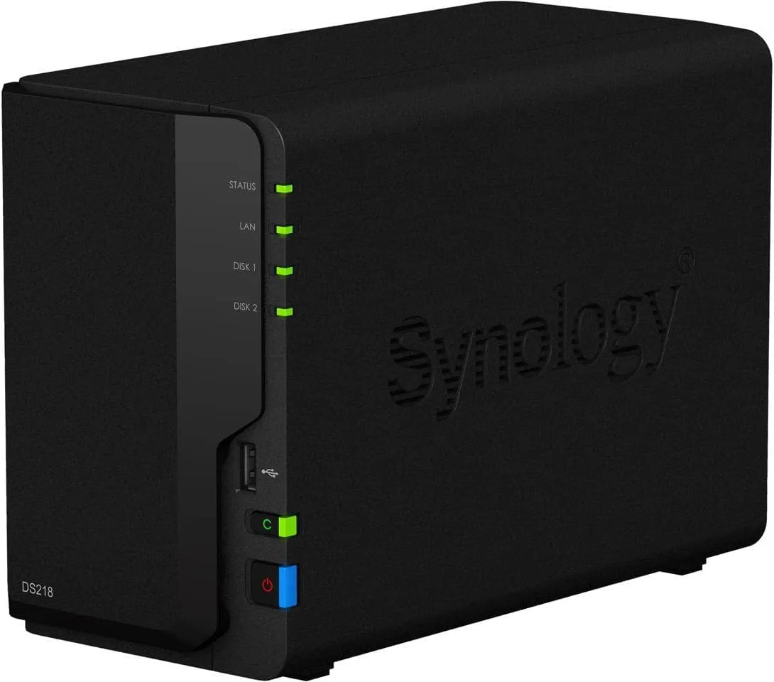 Bild von Synology DS218 2-Bay NAS Gehäuse