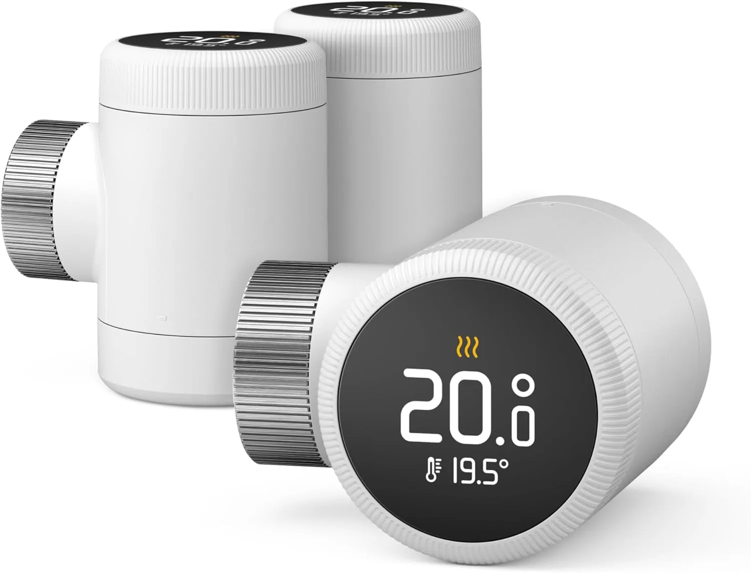 Bild von tado Smartes Heizkörperthermostat X Trio Pack mit App-Steuerung und Smart Speaker Unterstützung für Alexa, Siri und Google Assistant