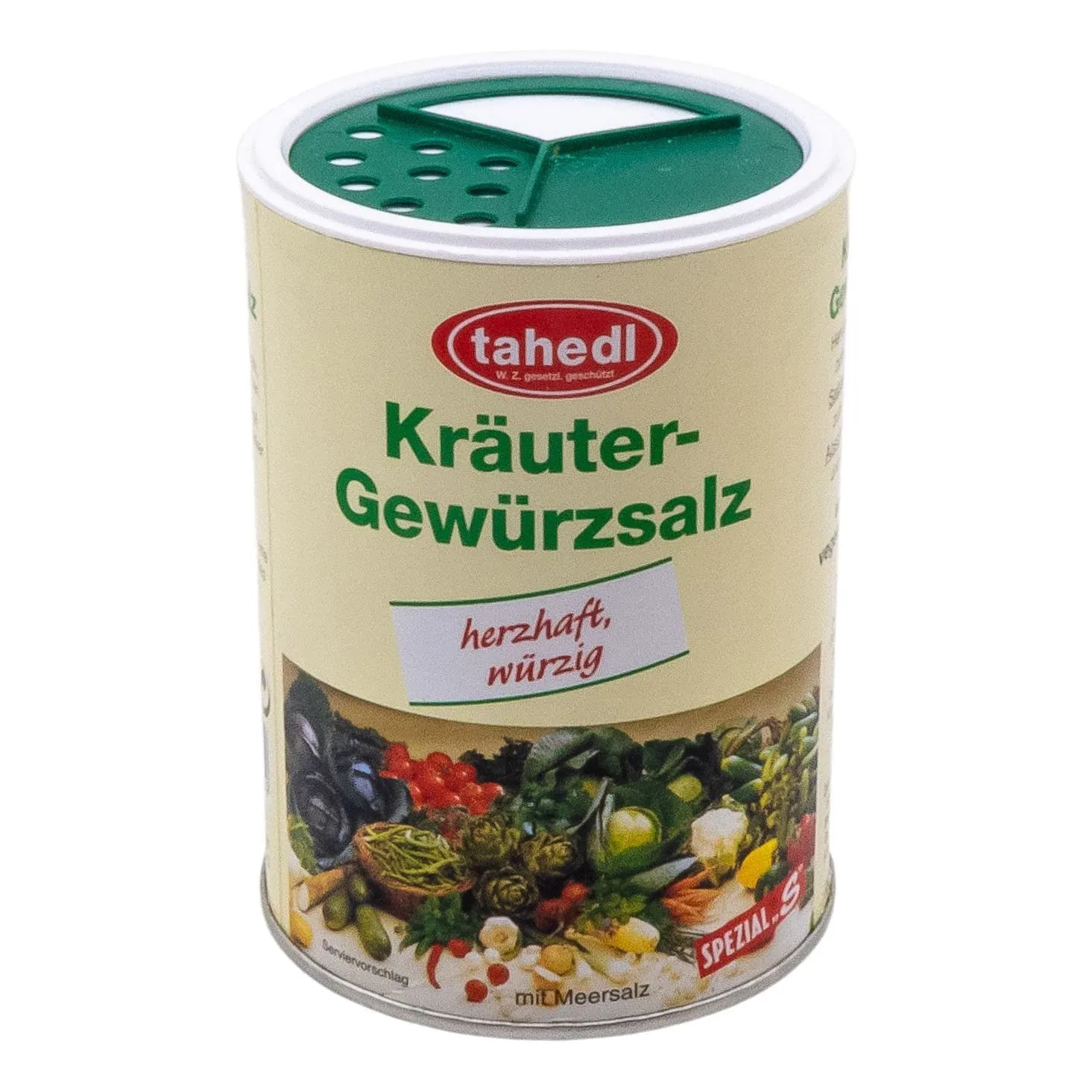 Bild von Tahedl Kräutergewürzsalz in Streudose mit 250 g