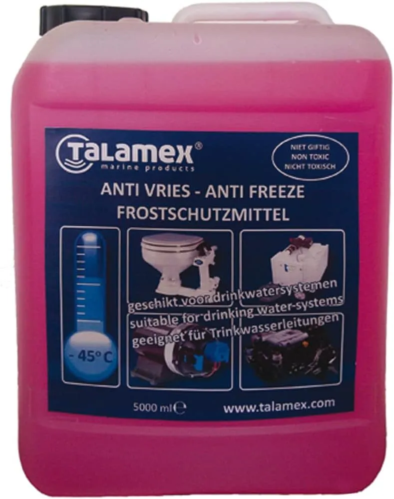 Bild von Talamex Frostschutzmittel für Trinkwasser- und Kühlsysteme auf Booten, 5 Liter