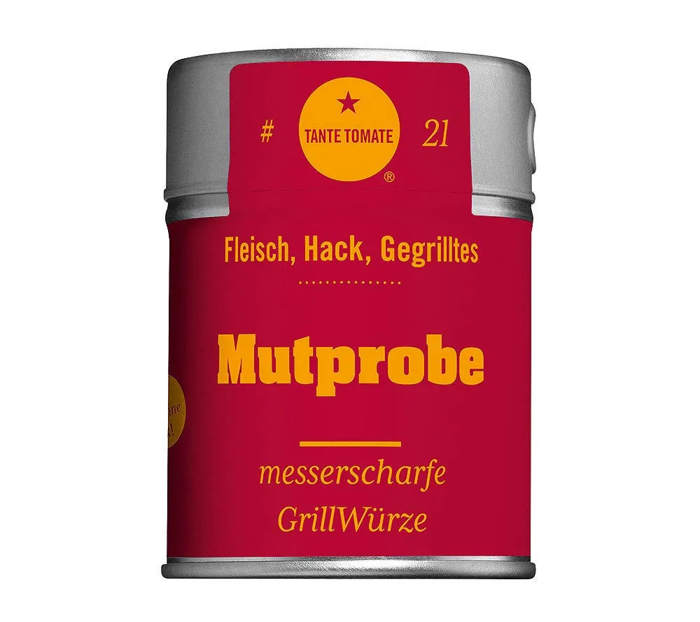 Bild von Tante Tomate Mutprobe Grillwürze Gewürzmischung 60g