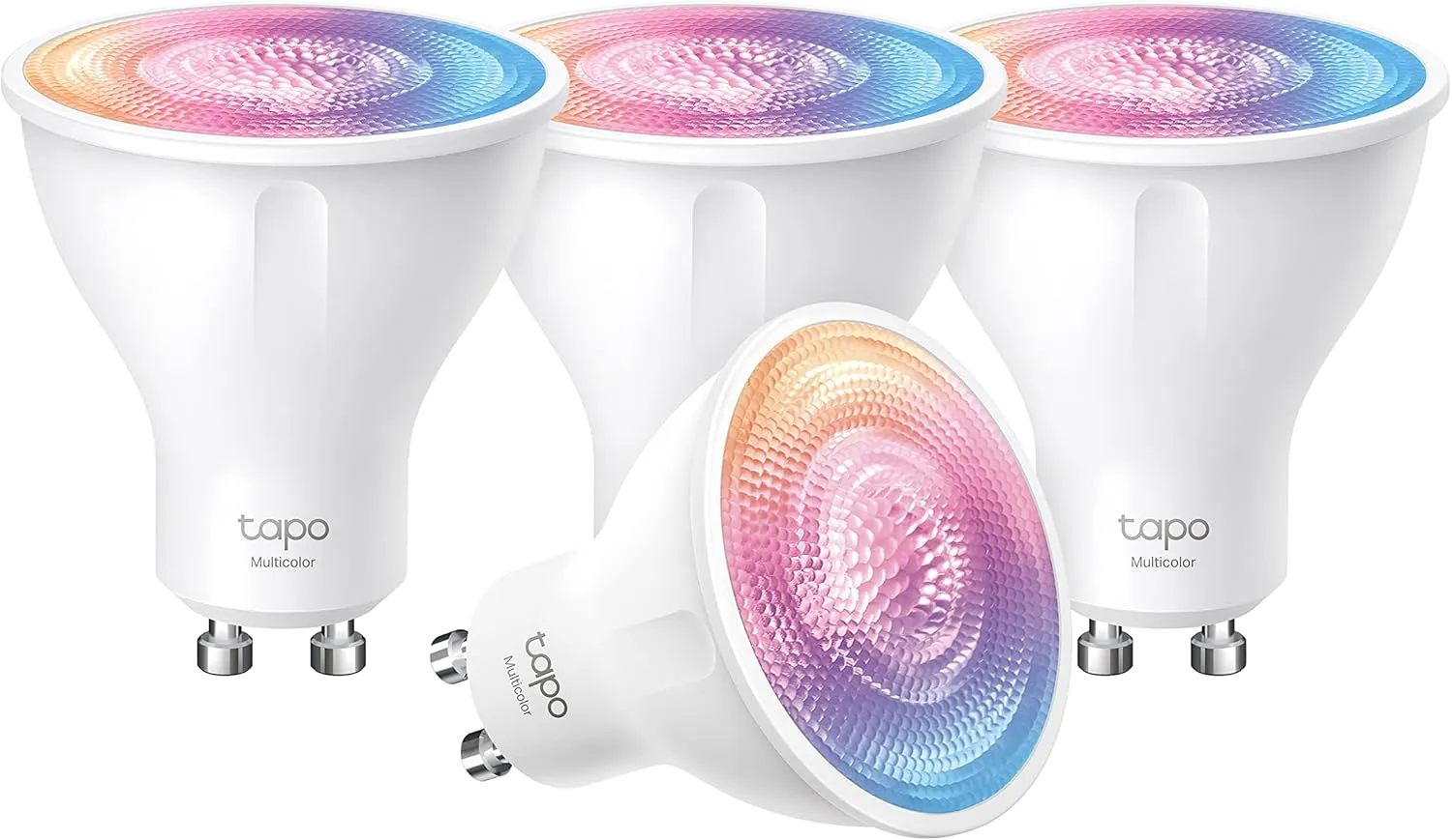 Bild von Tapo GU10 L630 4er Set smarte dimmbare WLAN Glühbirnen mit 3,5 W, kompatibel mit Alexa und Google Assistant
