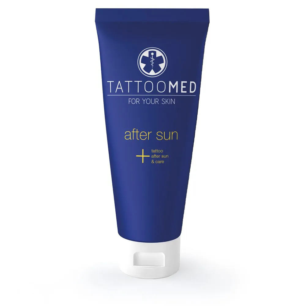 Bild von TattooMed After Sun Pflege für tätowierte Haut mit 100 ml Farbschutz und Creme