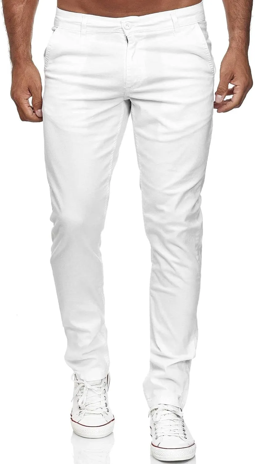 Bild von Tazzio Herren Chinohose Slim Fit aus Stretchstoff, Modell 19530
