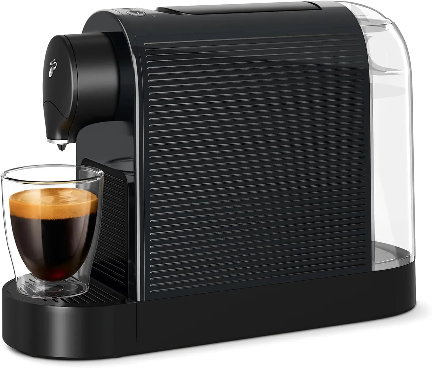 Bild von Tchibo Cafissimo Pure Plus Kapselmaschine für Caffè Crema, Espresso und Kaffee mit 0,8 Litern und 1250 Watt in Schwarz