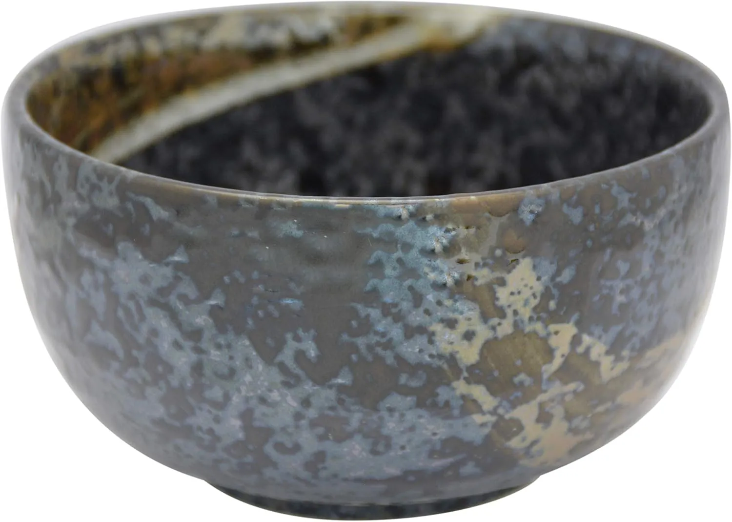 Bild von TeaClub Matcha Schale in Schwarz-Grau mit 400ml für die Zubereitung von Matcha und Teezeremonien