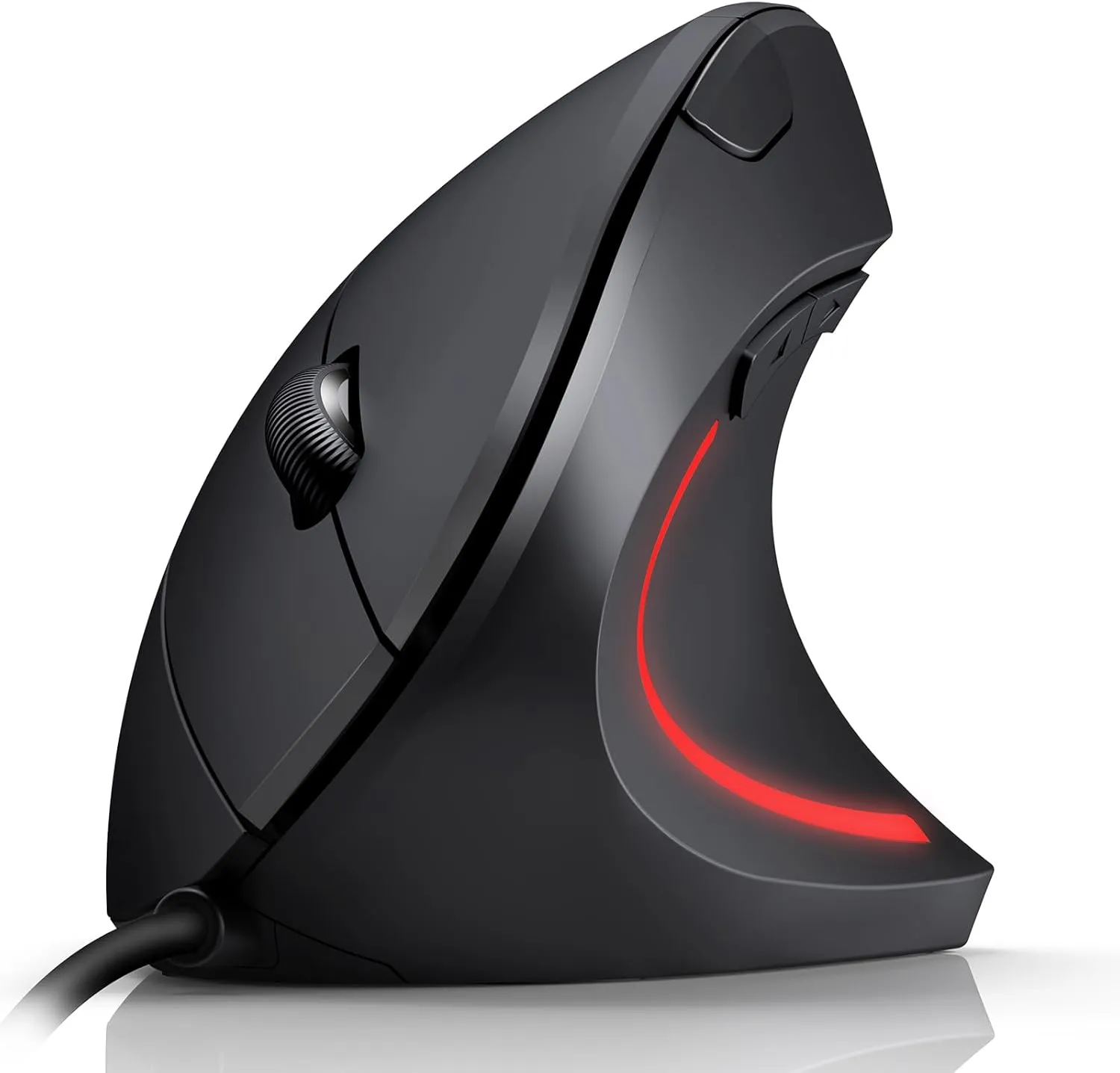 Bild von TechRise Vertikale Ergonomische Maus mit 6400 DPI und 6 Tasten