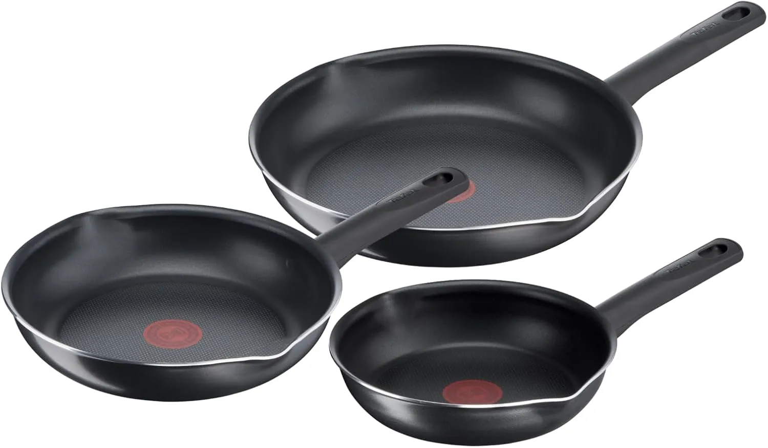 Bild von Tefal B56490 Day By Day Pfannenset mit drei Teilen in 20, 24 und 28 cm (nicht für Induktion)
