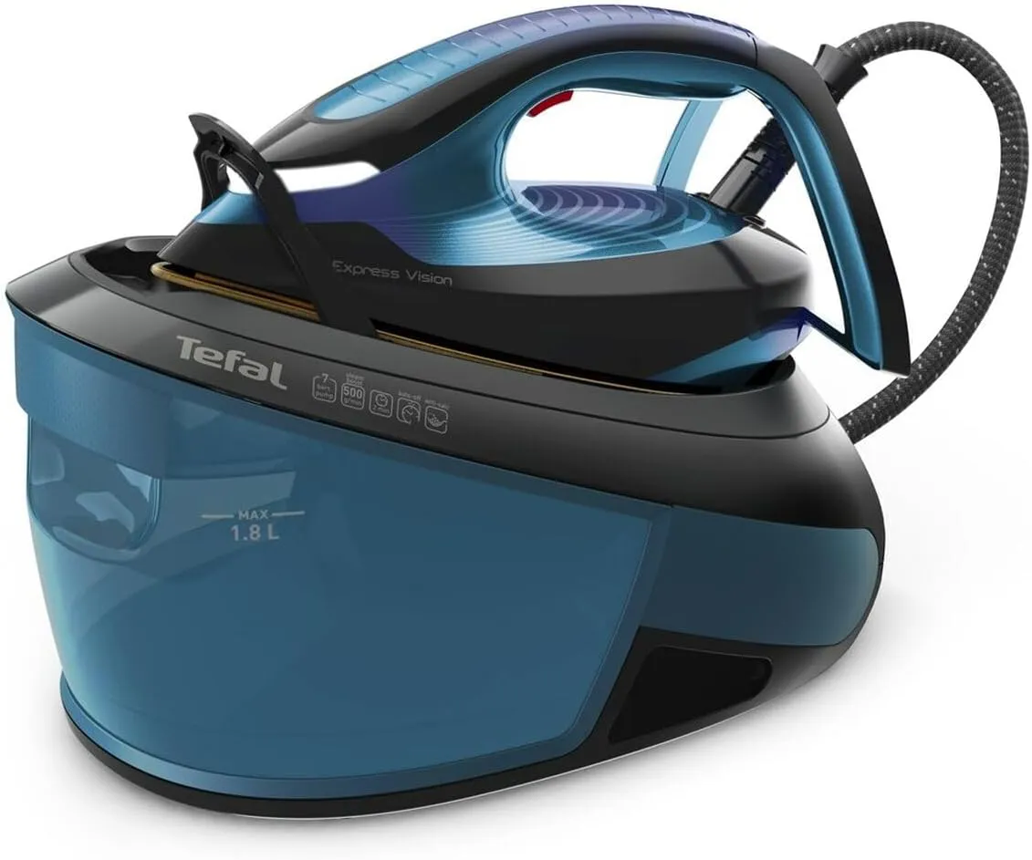 Bild von Tefal Express Vision SV8151 Dampfbügeleisen mit 2800 Watt und 1,8 Litern Wassertank
