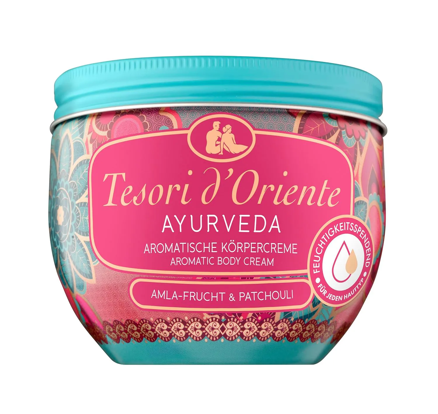 Bild von TESORI D'ORIENTE Ayurveda Körpercreme mit Amla und Patchouli, 300 ml