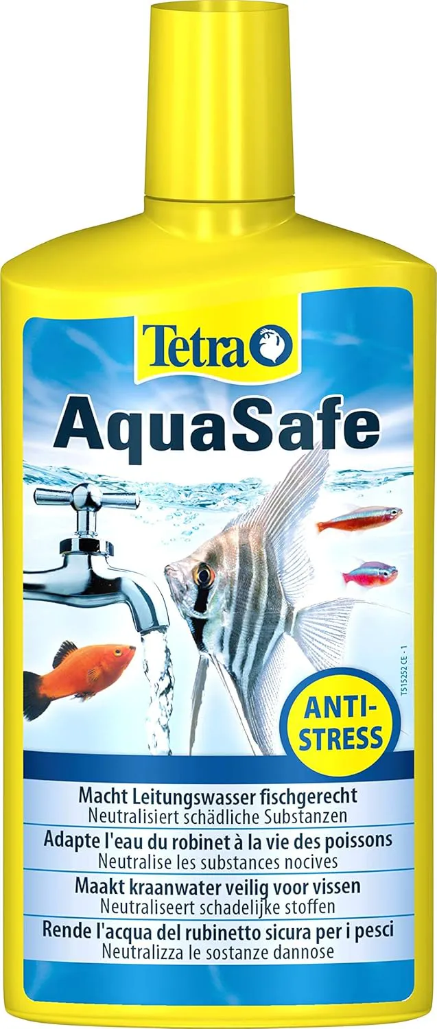 Bild von Tetra AquaSafe Wasseraufbereiter für fischgerechtes Aquariumwasser in 500 ml Flasche