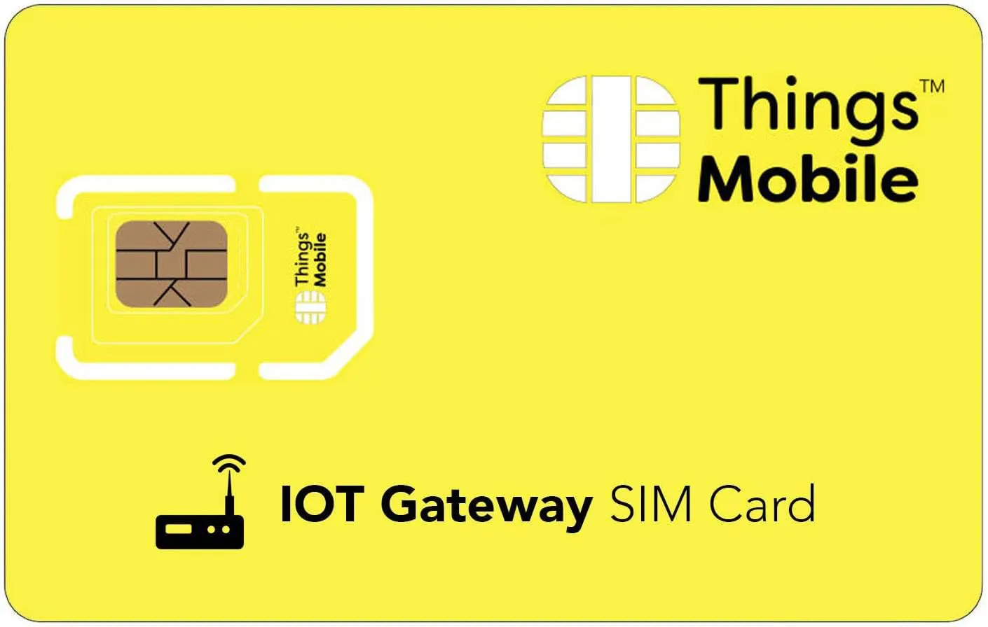 Bild von Things Mobile IoT SIM Karte mit weltweiter Netzabdeckung und 10 Euro Guthaben