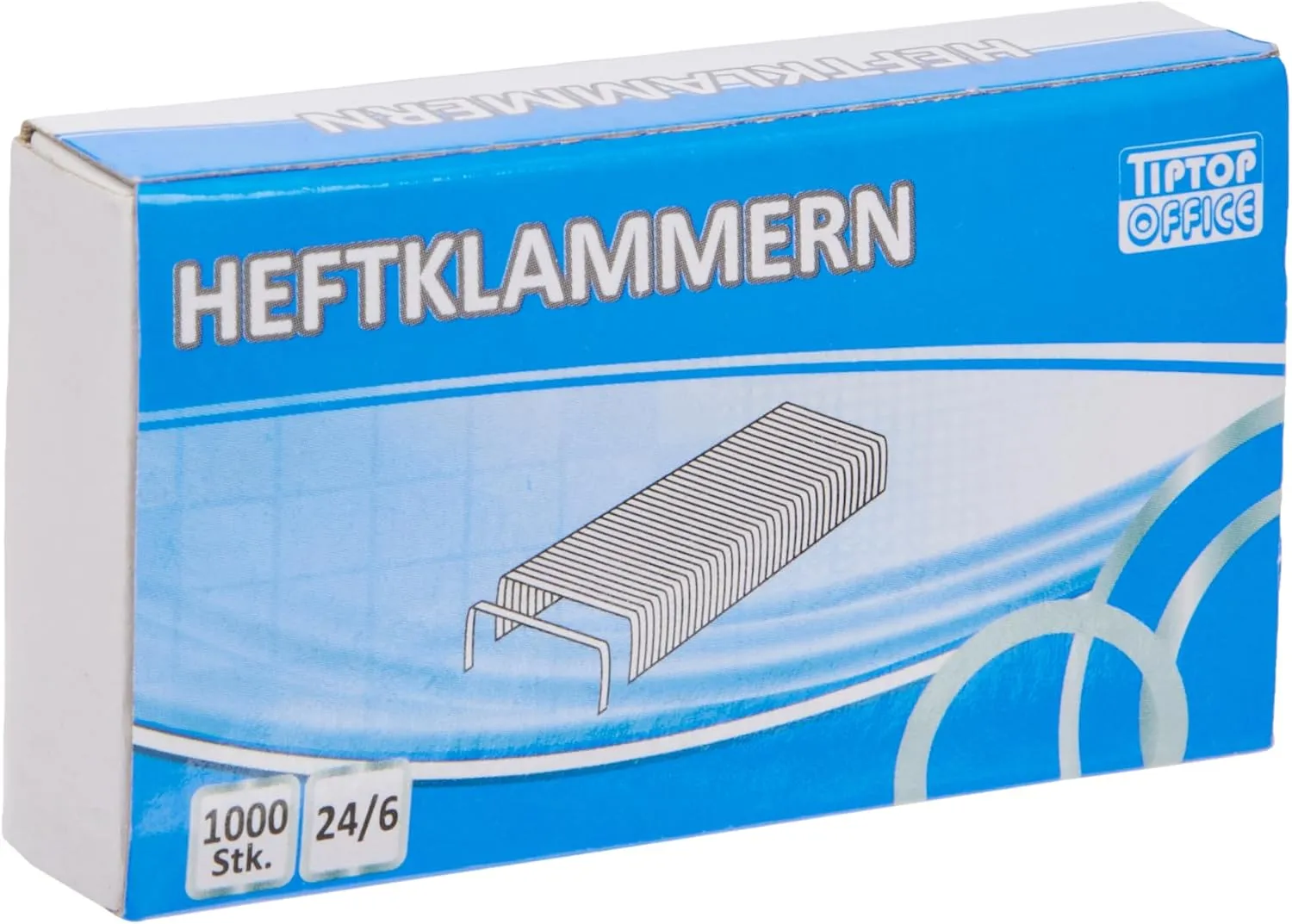 Bild von TIPTOP OFFICE Heftklammern 24/6 im 1000er Pack
