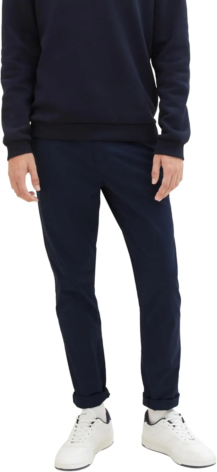 Bild von TOM TAILOR Denim Herren Slim Fit Chino mit Gürtel