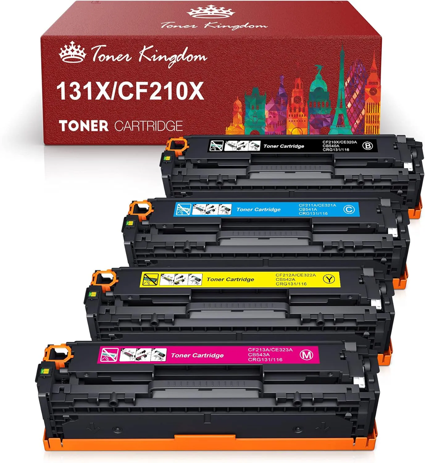 Bild von Toner Kingdom kompatible Tonerkartusche für HP 131X Modelle