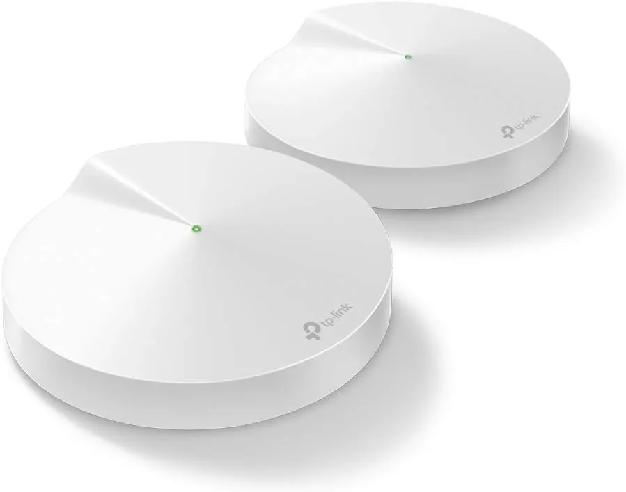 Bild von TP-Link Deco M9 Plus Mesh WLAN Router AC2200 mit Triband-Technologie für bis zu 600m² Abdeckung im 3er Pack