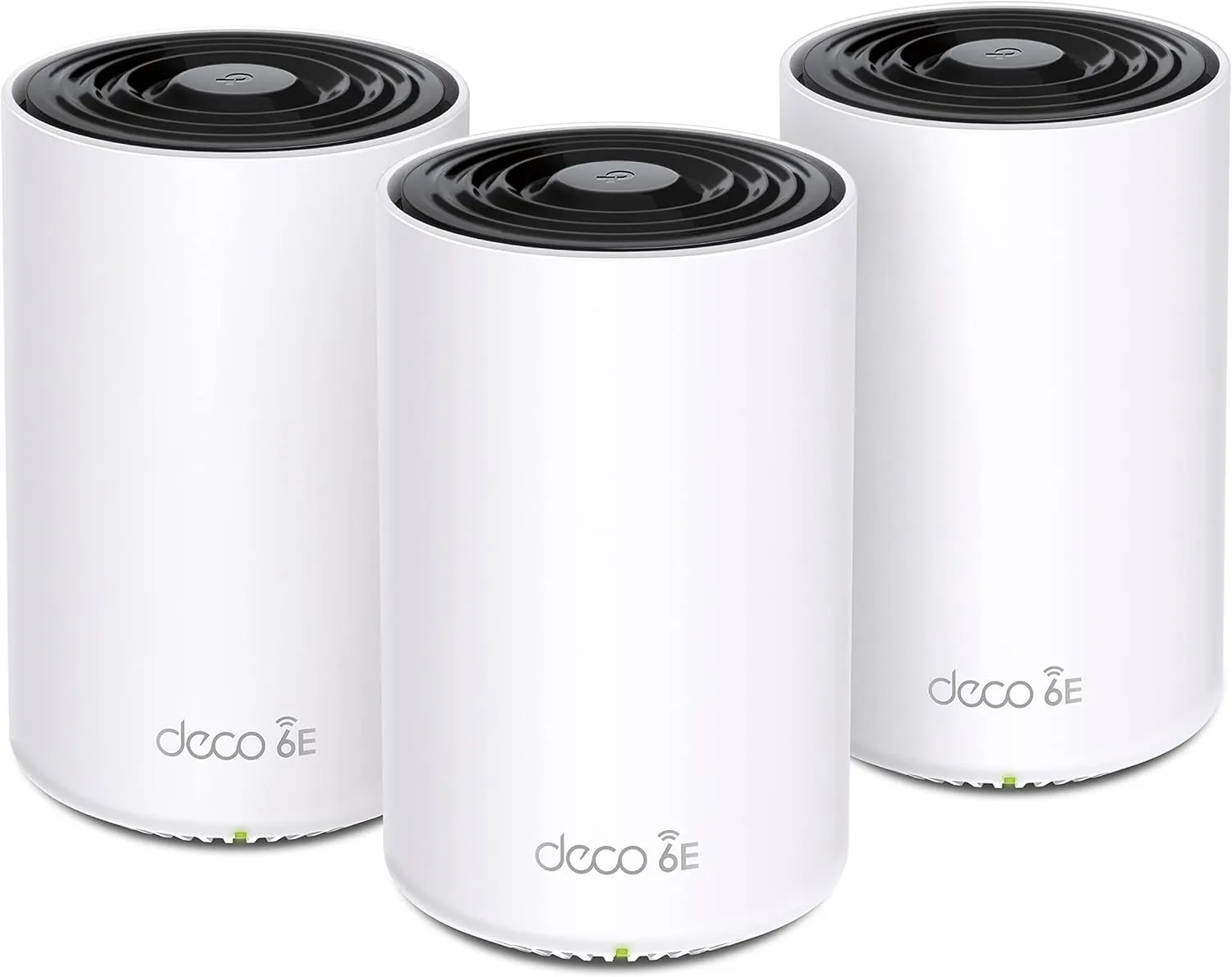 Bild von TP-Link Deco XE75 Mesh WLAN Set mit drei Einheiten, Wi-Fi 6E Tri-Band Router, drei Gigabit Ports, empfohlen für Häuser mit 4 bis 7 Schlafzimmern, umfassender Jugendschutz und WPA3