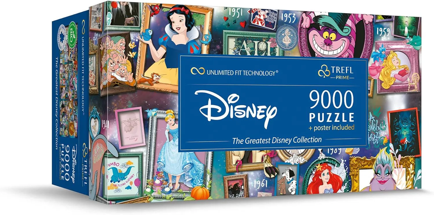 Bild von Trefl 81020 Puzzle mit 9000 Teilen und Märchenfiguren aus der größten Disney Sammlung