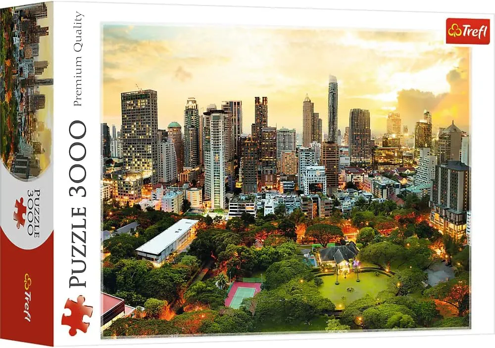 Bild von Trefl Puzzle Sonnenuntergang in Bangkok mit 3000 Teilen für Erwachsene und Kinder ab 15 Jahren