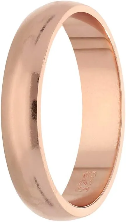 Bild von Treuheld 925 Sterling Silber Ring in Roségold erhältlich in 48 Größen