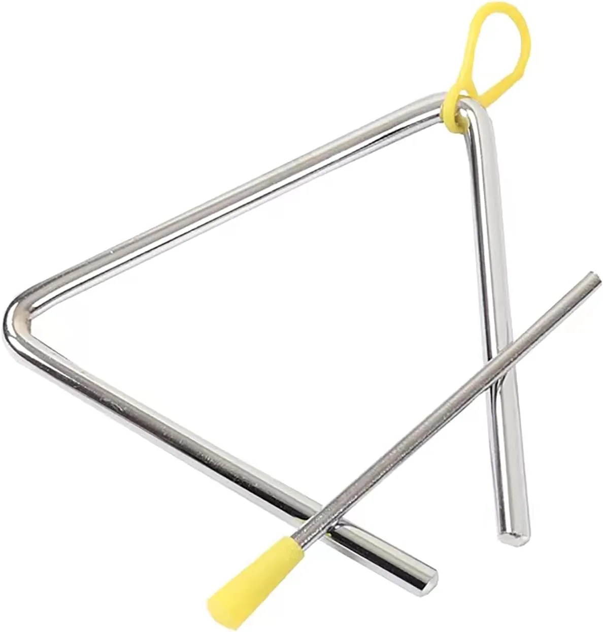 Bild von Triangel Musikinstrument mit Schlägel für Kinder und Anfänger