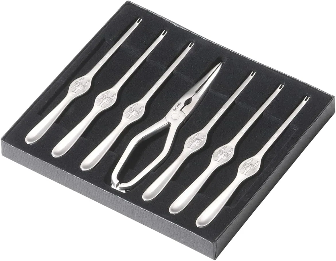 Bild von Triangle Hummergarnitur 90 483 07 02, 7-teilig, professionelle Qualität aus Solingen, Deutschland