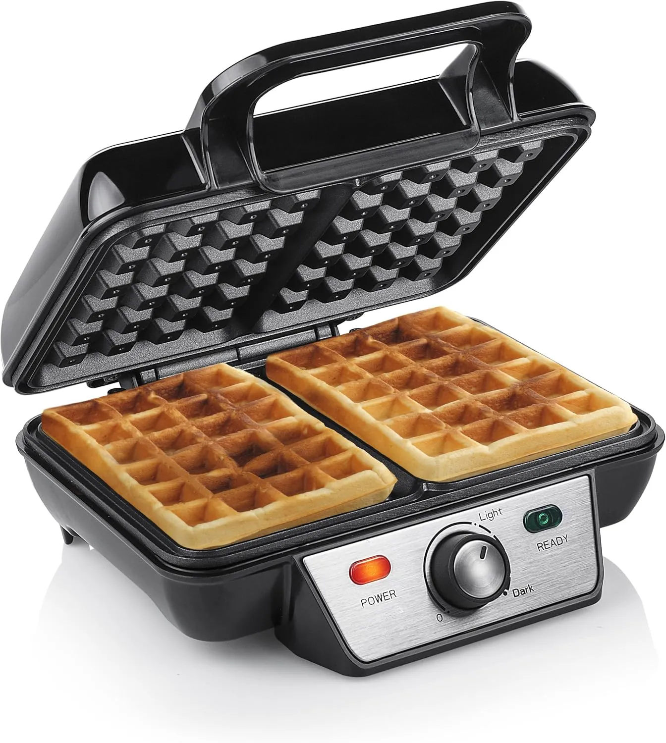 Bild von Tristar WF-2195 Waffeleisen für zwei Waffeln mit Antihaftbeschichtung