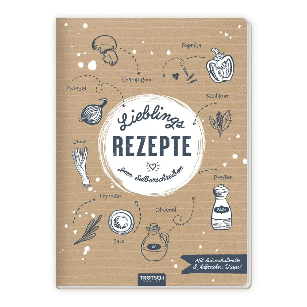 Bild von Trötsch Rezeptbuch Lieblingsrezepte zum Selberschreiben