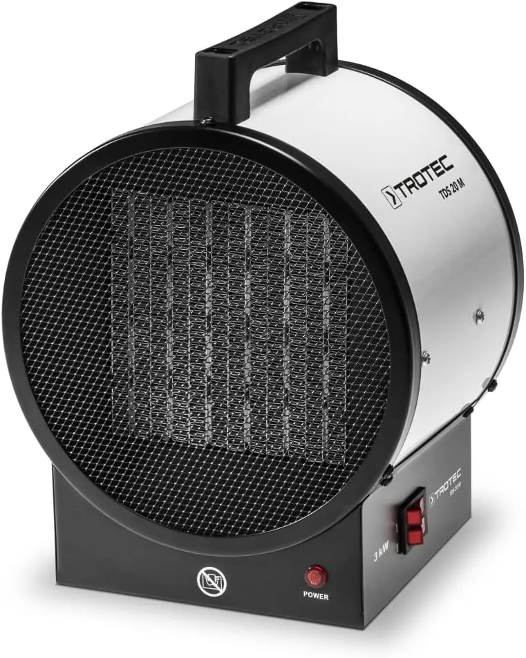 Bild von TROTEC TDS 20 M Bauheizer mit 1,5 kW und 3 kW Heizleistung, Luftmenge 290 m³/h und Thermostat