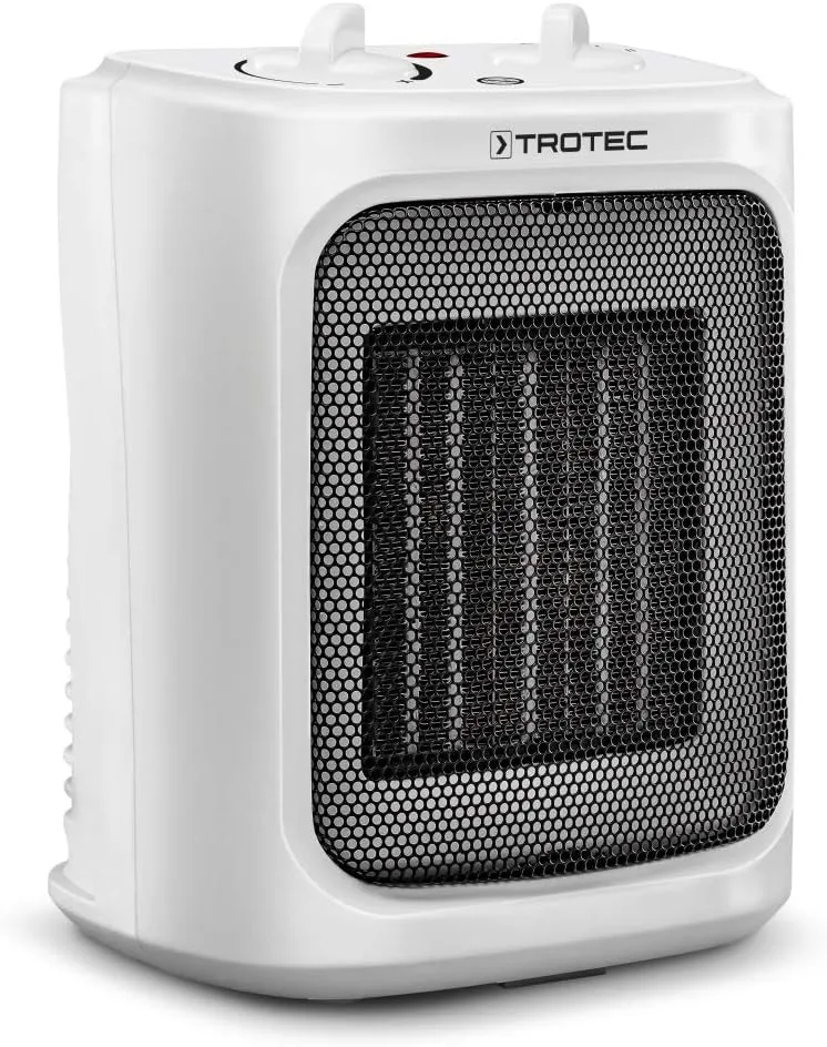 Bild von TROTEC TFC 16 E Keramik Heizlüfter mit 1200 bis 2000 Watt Heizleistung für Räume bis 24 m² oder 60 m³