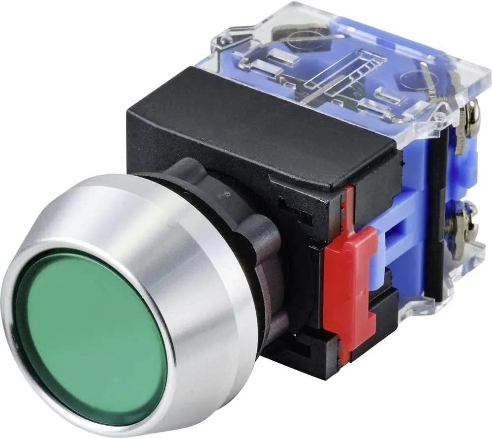 Bild von TRU Components LAS0-L-11 Drucktaster mit 250 V und 5 A, IP40, 1 Stück