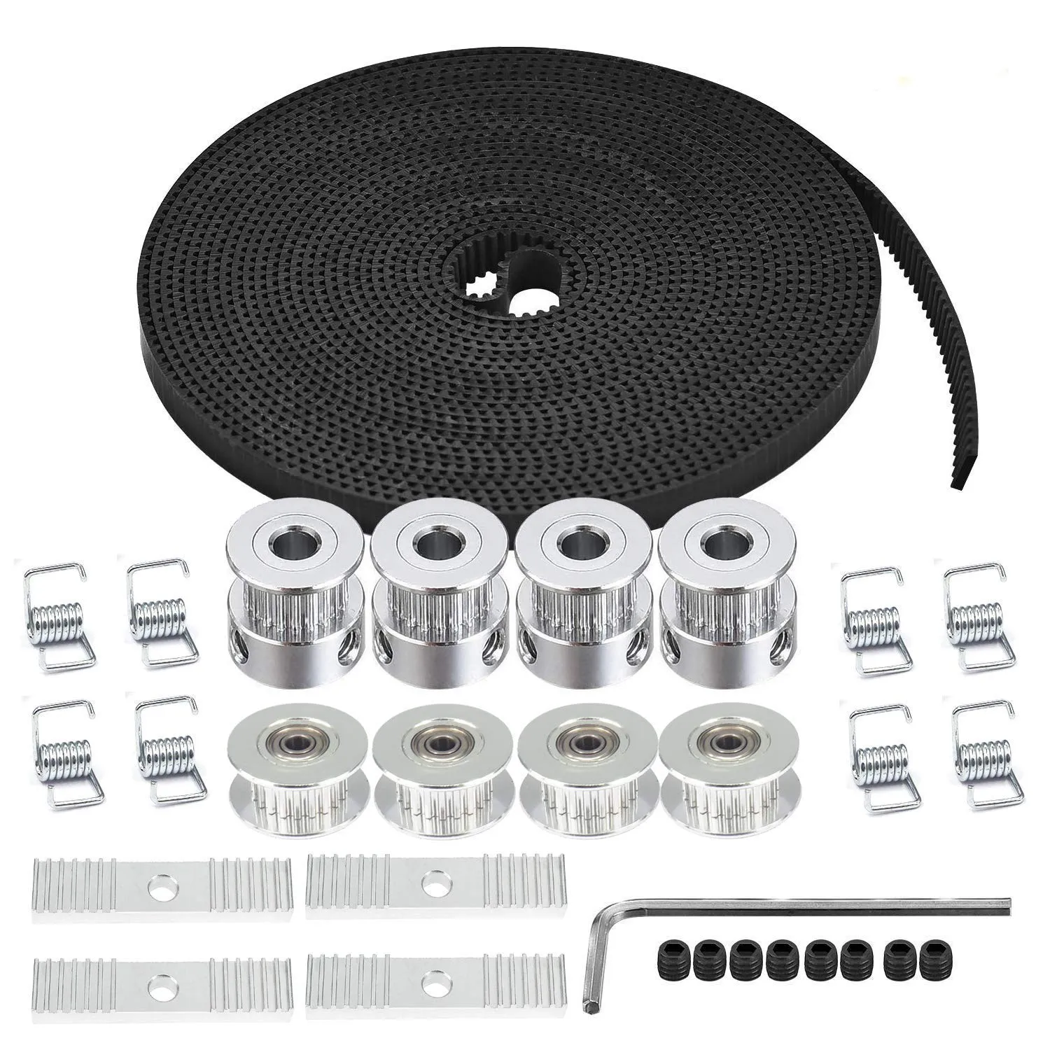 Bild von TUZUK 5M GT2 Zahnriemen Set mit 6 mm Breite und Zubehör für 3D-Drucker