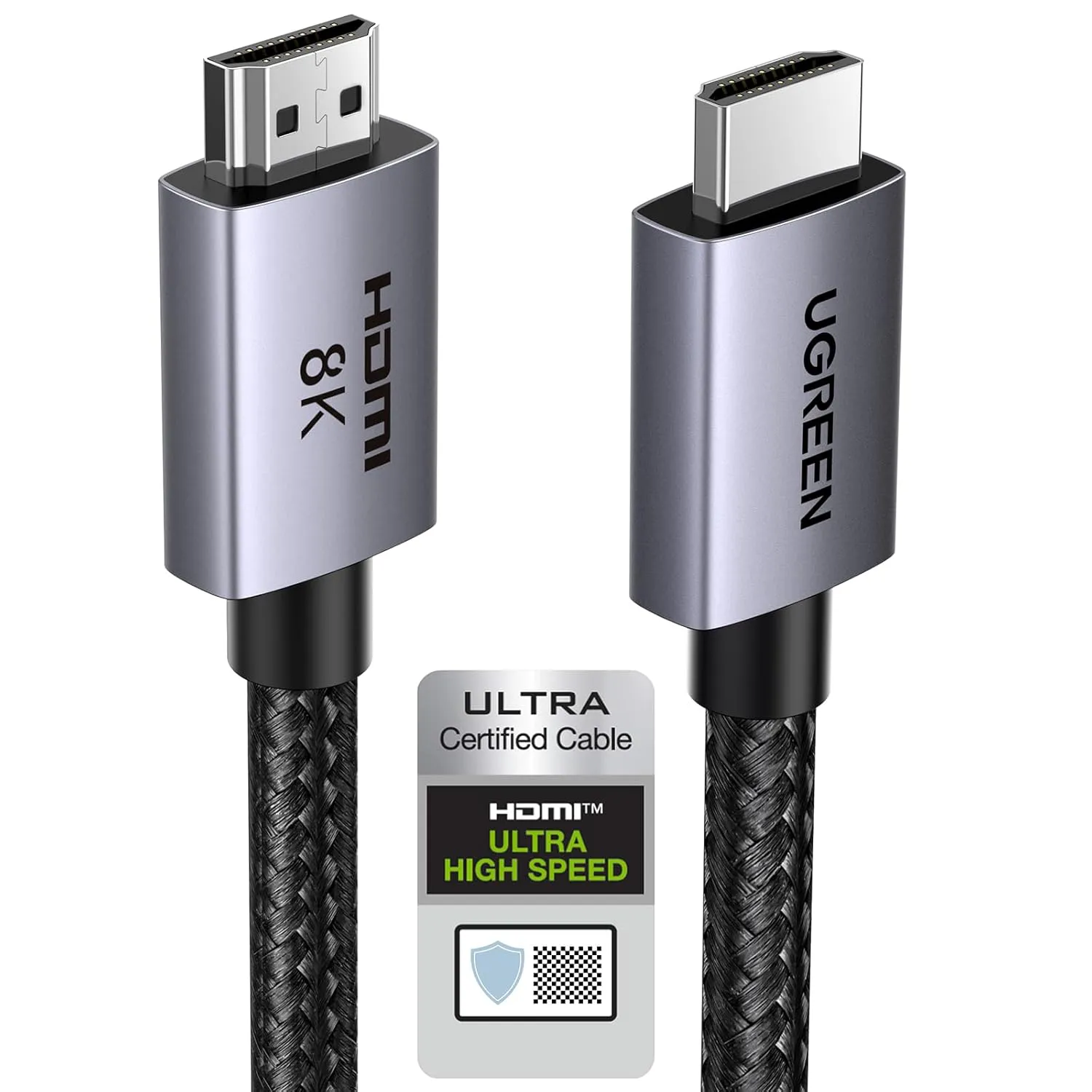 Bild von UGREEN HDMI 2.1 Kabel 1 Meter mit 48 Gbit/s für Ultra HD, kompatibel mit Mac mini M4, PS5 und Xbox Series X