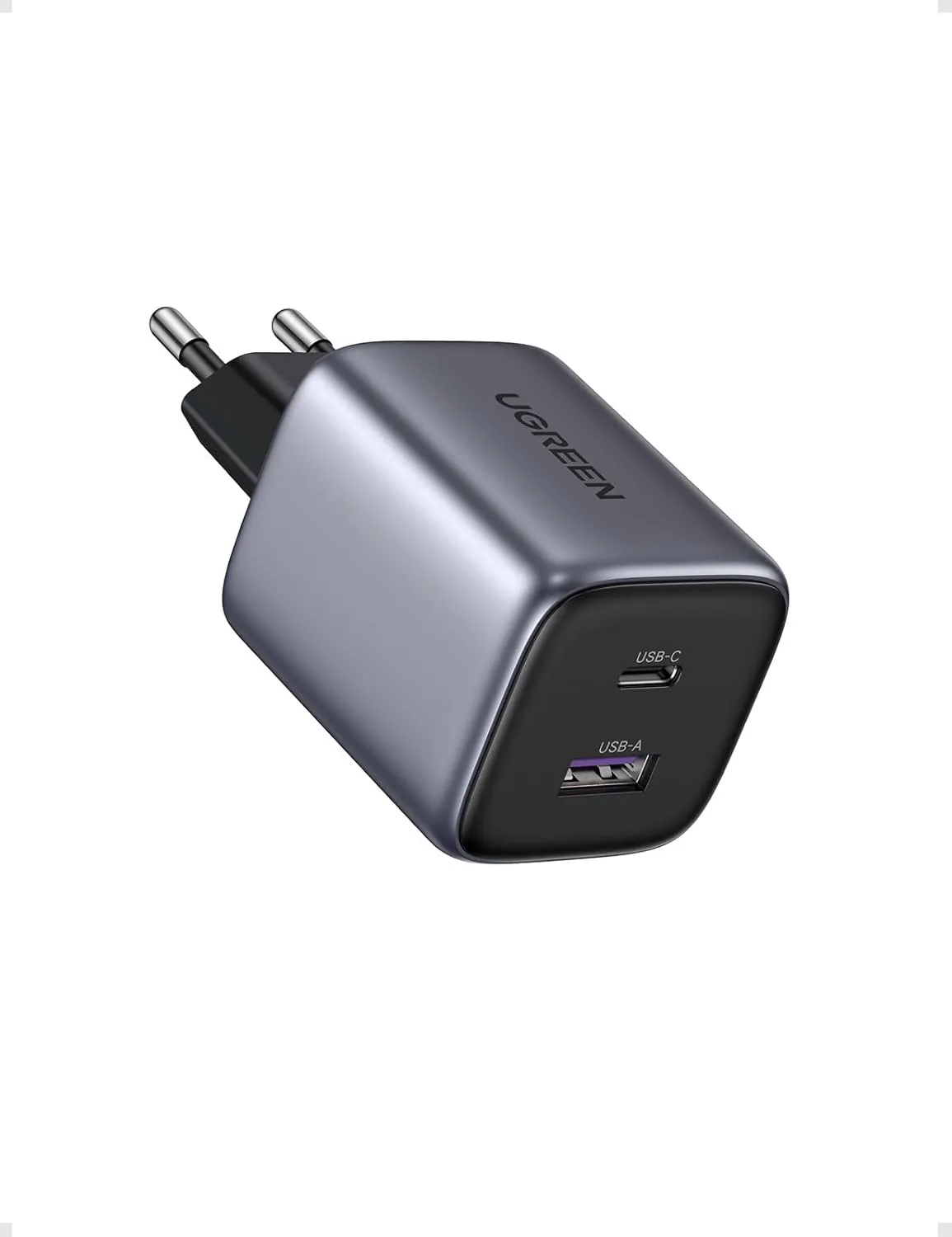 Bild von UGREEN Nexode 35W USB-C Ladegerät mit 2 Ports (kompatibel mit iPhone 16, Galaxy S24 Ultra, iPad)